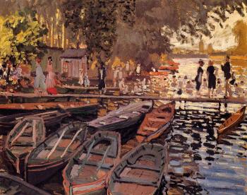 Claude Oscar Monet : Bathers at La Grenouillere